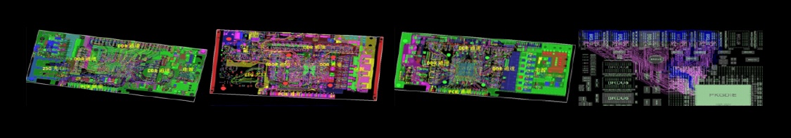 密集多通道LPDDR5算力卡，运行速率6400Mbps